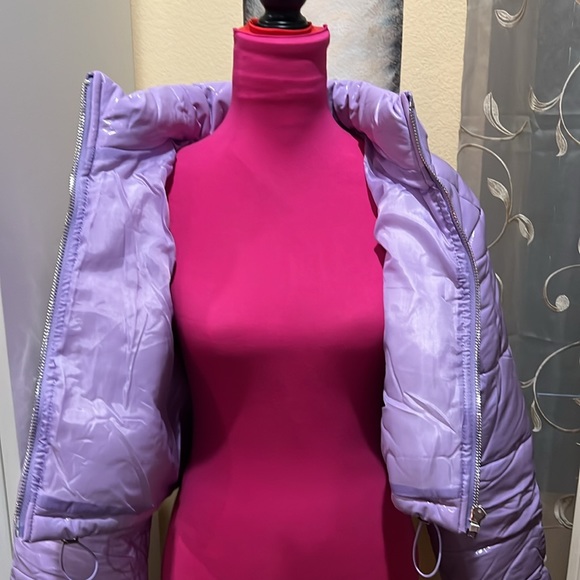 New lavender Puffer Jacket - Picture 10 of 12